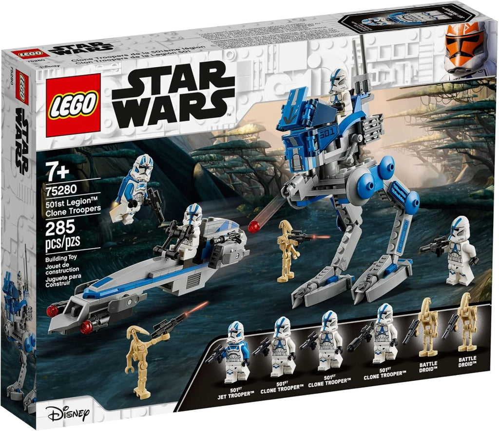LEGO Star Wars 501st Legion Clone Troopers Building Kit (285 Pieces) C566