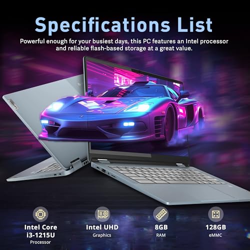 11.6" HD Touchscreen Chromebook, 2-in-1 Laptop, 4GB LPDDR3, 64GB eMMC, Blue R319690