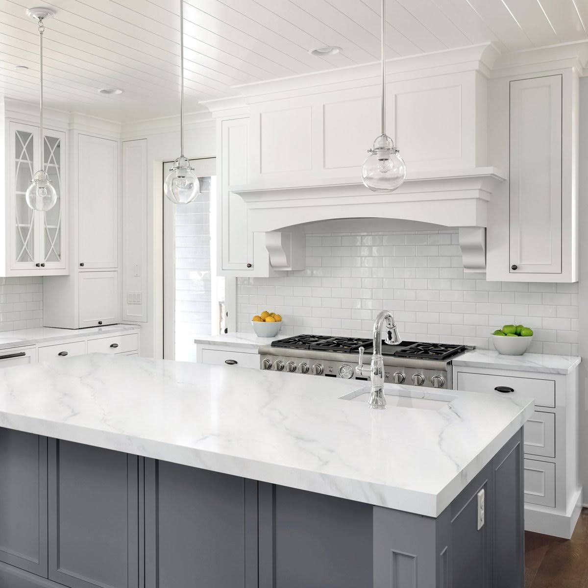 White Marble Countertop Paint Kit Y98945