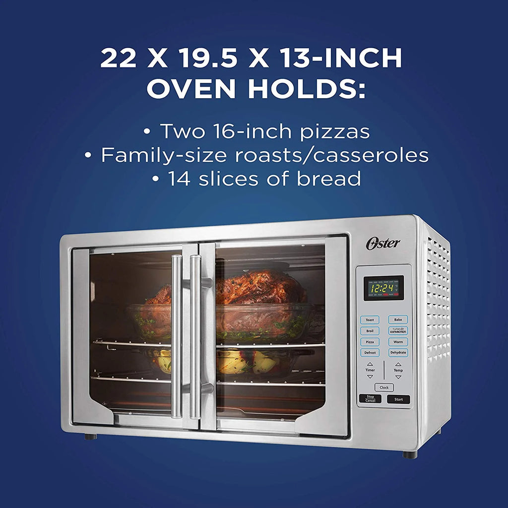 Stainless Steel 10-in-1 Countertop Toaster Oven A50808
