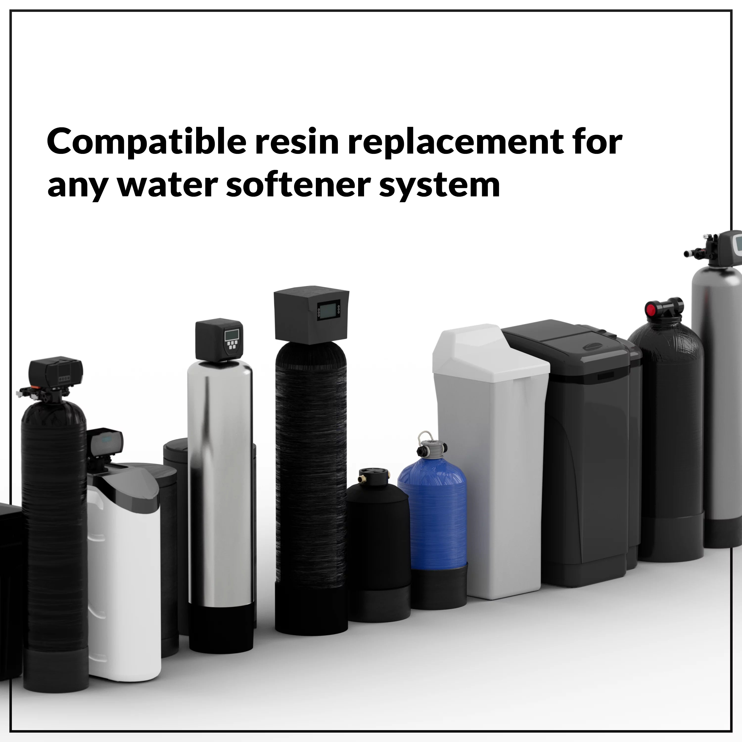0.25 CuFt Water Softener Resin Media F16454