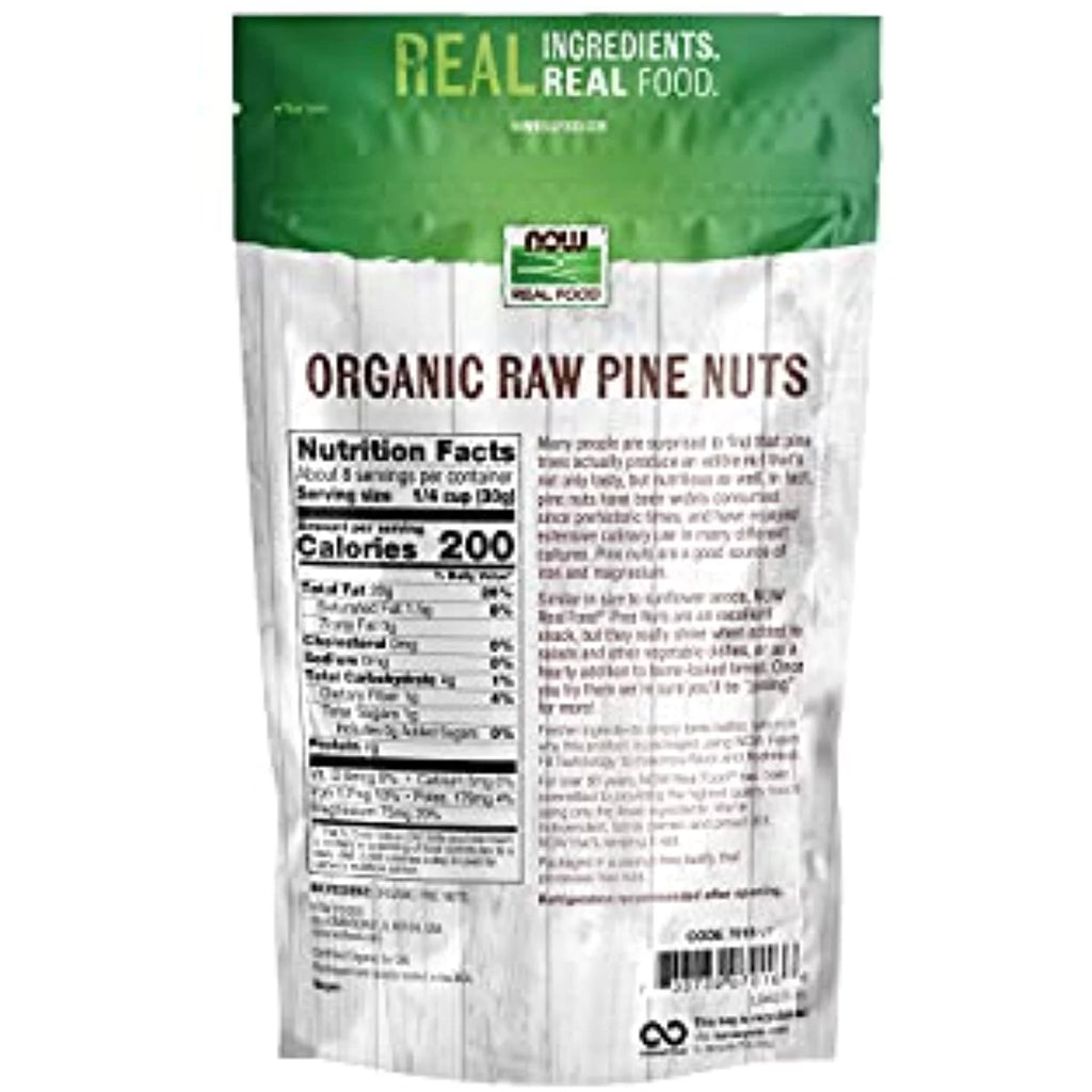 Certified Organic Pine Nuts, 8-Ounce K29709