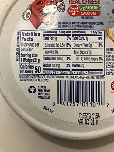 Spreadable Cheese Wedge Variety Pack P824