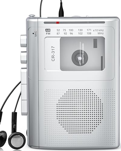 Portable Cassette Player Recorder with Bluetooth Transmitter M899