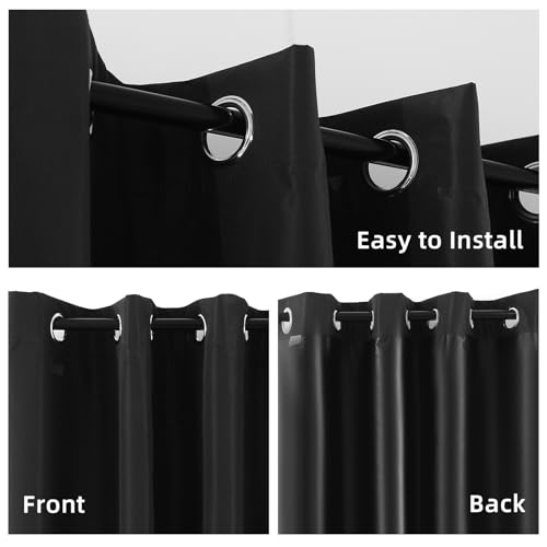 Blackout Curtains 84 inch Long 2 Panel Sets M727252
