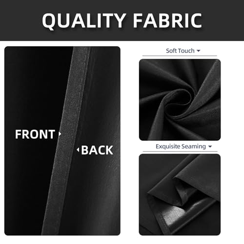 Blackout Curtains 84 inch Long 2 Panel Sets M727252