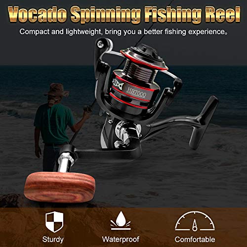 Ultralight Spinning Reel, 5.2:1 Gear Ratio, 12 Ball Bearings, Carbon Fiber Drag L45752