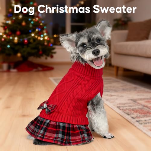 Dog Sweater with Bowtie J97612