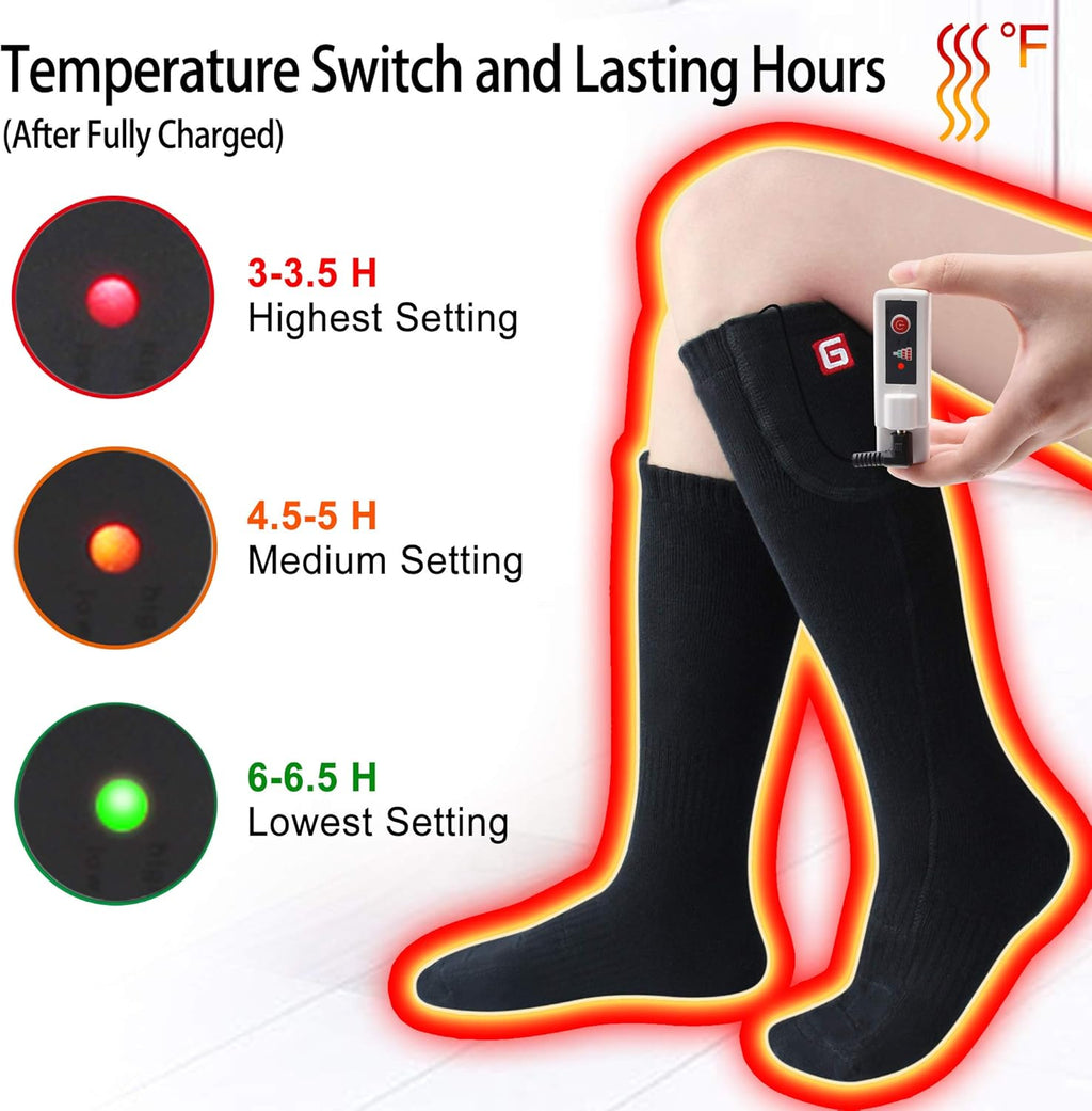 Rechargeable Heated Socks U60472