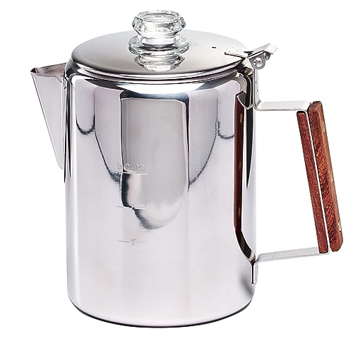 Stainless Steel Stovetop Coffee Percolator (9 Cups) Q232055