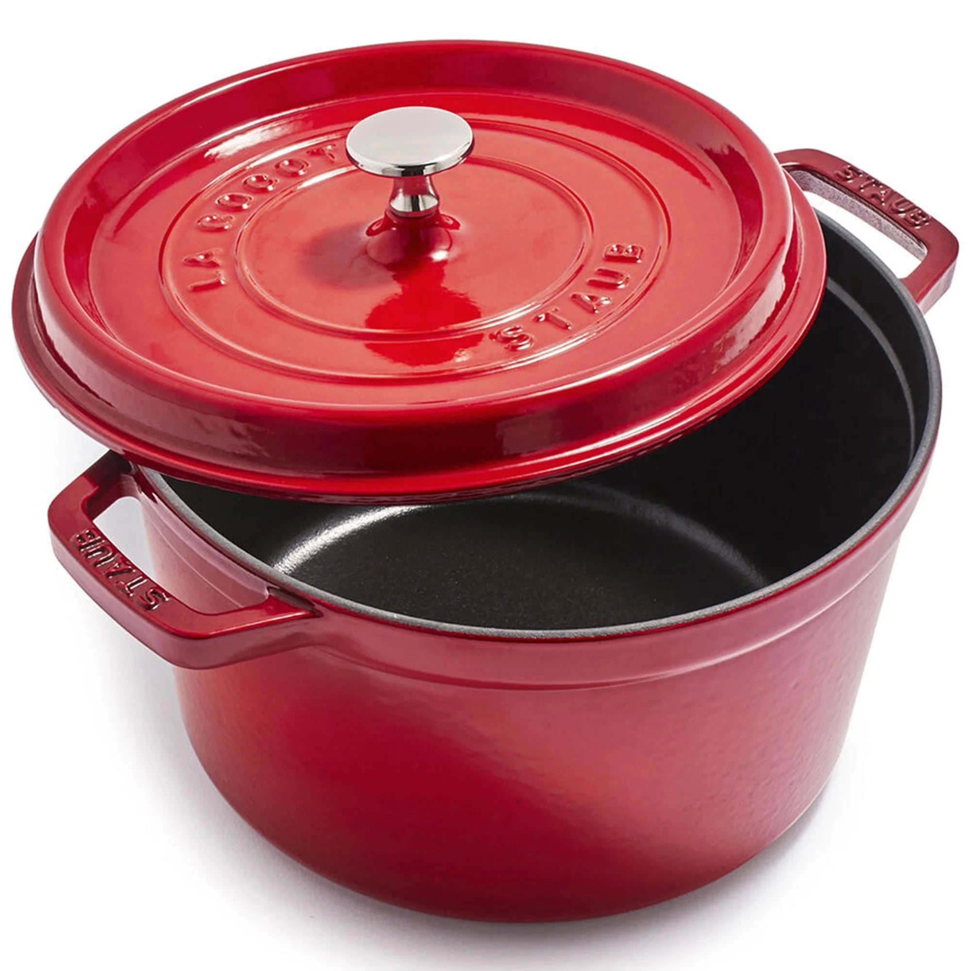 Cast Iron Dutch Oven 5-qt Tall Cocotte, Cherry I81762