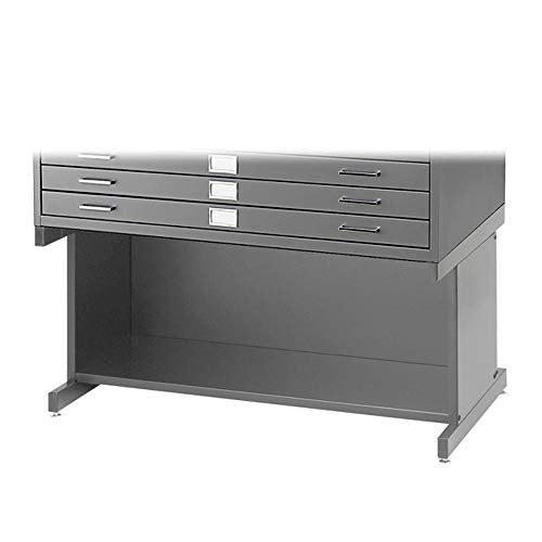 White 5-Drawer Flat File W16737