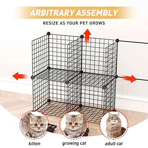 Large Cat Cage Metal Wire Playpen O527449
