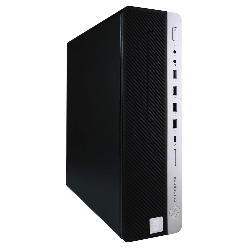 Restored Hexa Core Intel i5 3.2GHz 16GB DDR4 RAM 500GB SSD Windows 11 Pro 24in LCD Monitor RGB Keyboard & Mouse Refurbished Desktop Computer Z53264
