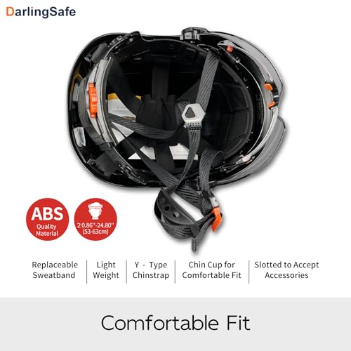 Safety Helmet with Visor Ear Muffs Hard Hat K80757