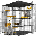 Large Cat Cage Metal Wire Playpen O527449