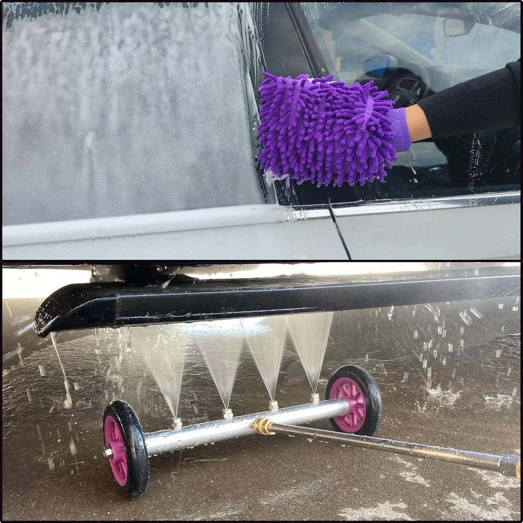 16 Inch Undercarriage Cleaner Attachment with 3 Pcs Extension Wand, 4000 PSI T49469