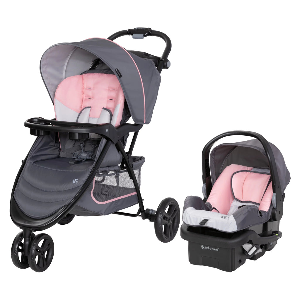 Pink Flamingo Travel System Stroller Z1387