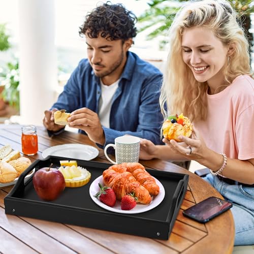 Bamboo Breakfast Bed Tray with Folding Legs O67660
