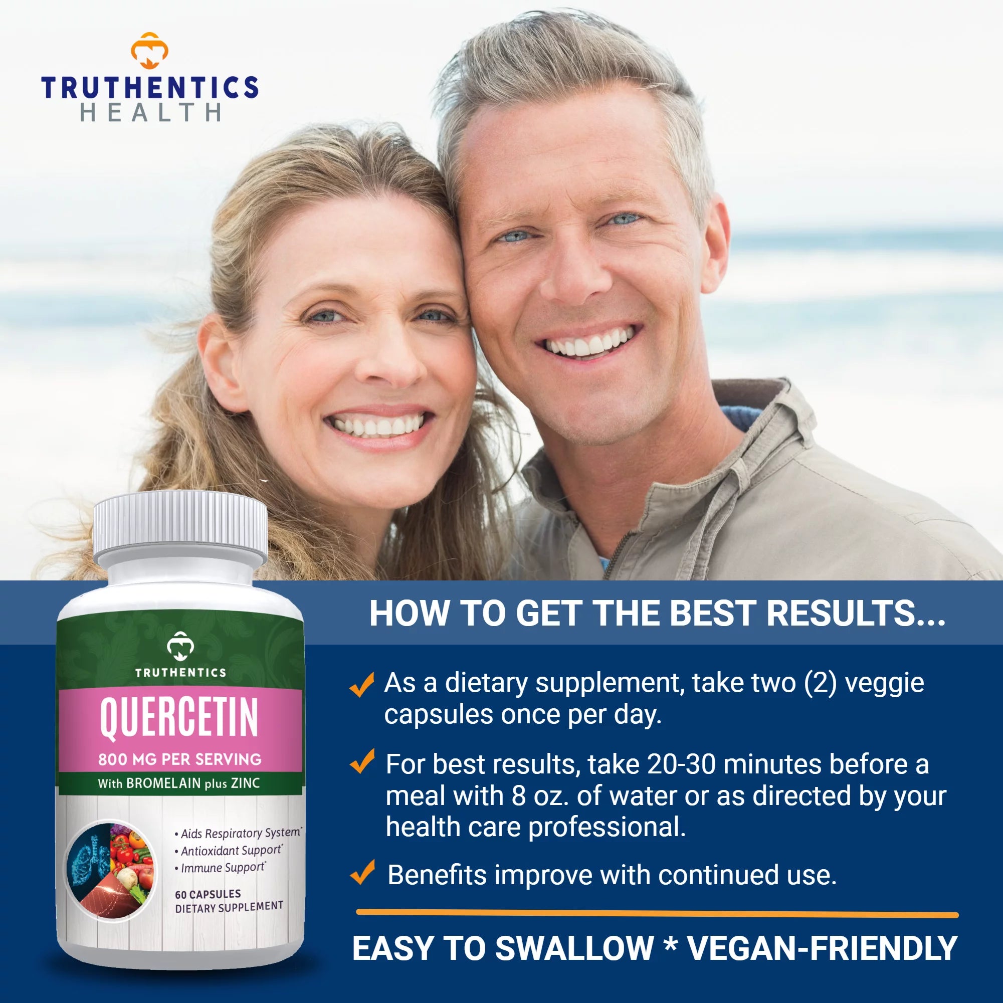 Quercetin 800mg 120 Capsules Supplement D270