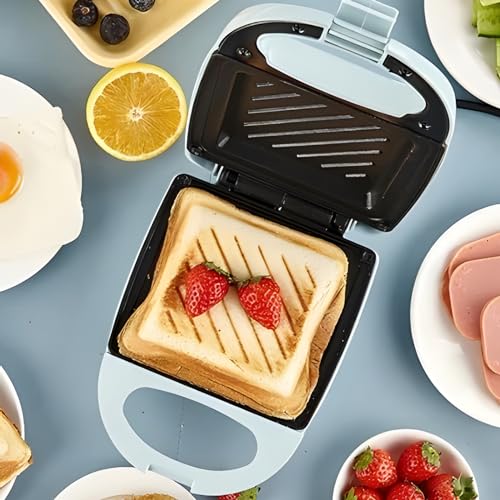 Small Electric Sandwich Maker with Reminder Light T7793