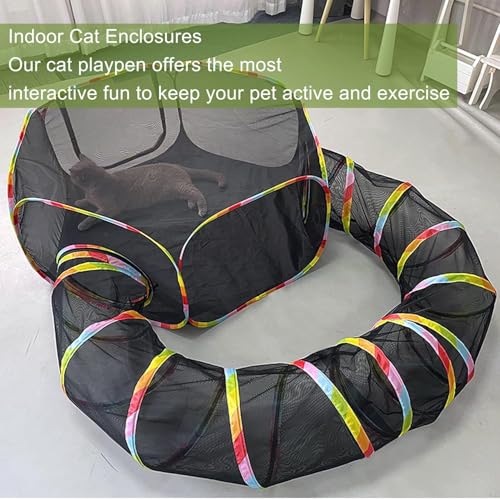 Outdoor Cat Enclosure with Storage Bag T381535