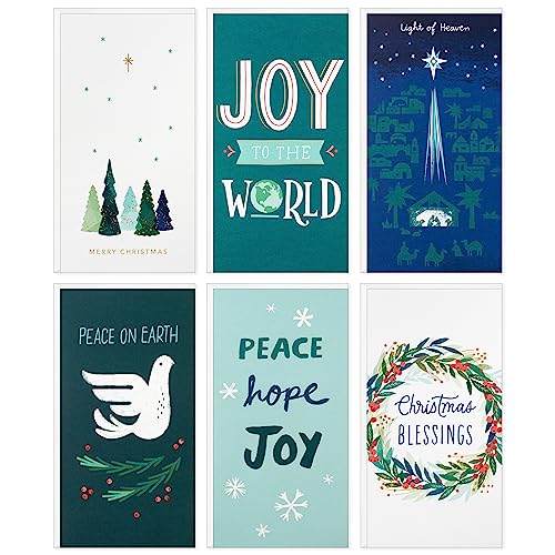 24 Cards with Envelopes Religious Christmas Cards Assortment A650302