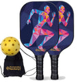 Carbonfiber Graphite Pickleball Paddle Set S68677