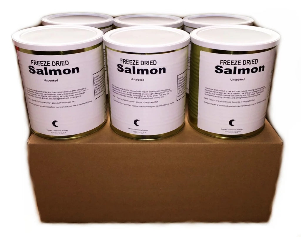 Freeze Dried Salmon Fillets #10 Can H589