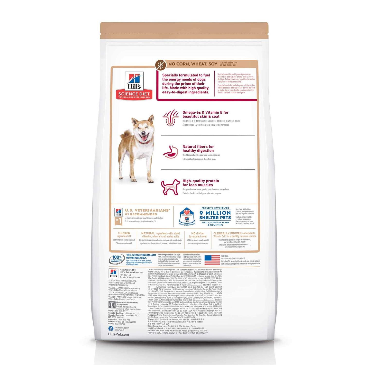 Adult Chicken Dry Dog Food B637