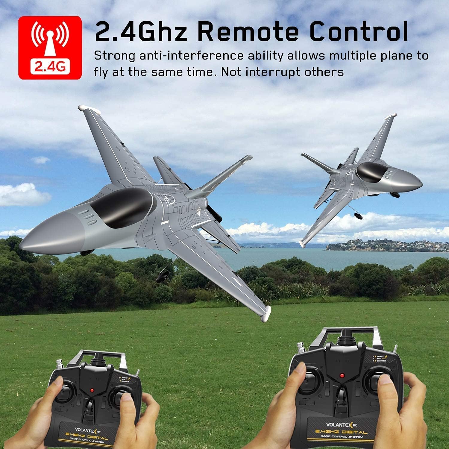 2.4Ghz 4-CH Remote Control Airplane W53767