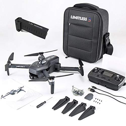 GPS 4K UHD Camera Drone with Obstacle Avoidance and 3-Axis Gimbal X368714