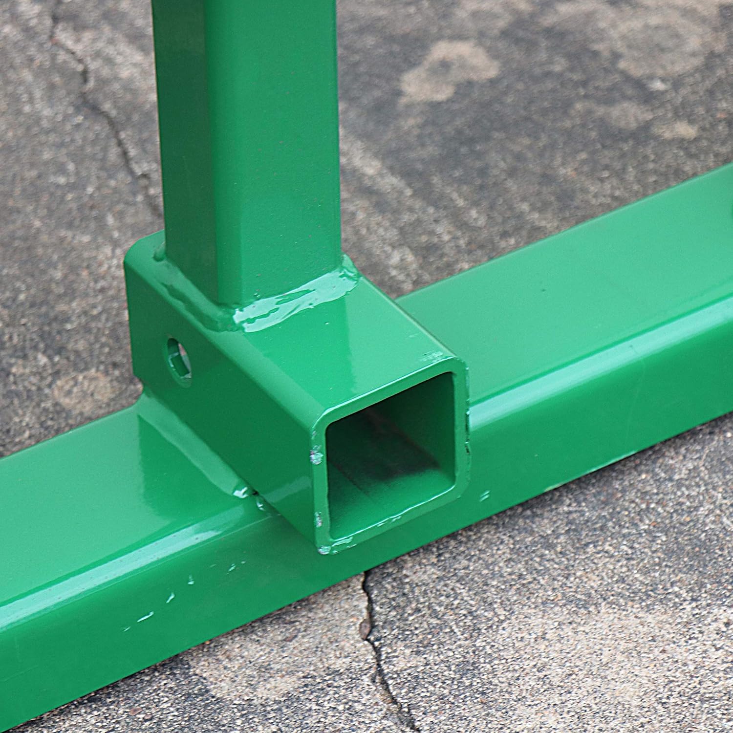 Heavy Duty Pallet Fork Frame and 48" Fork Blades with 2" Trailer Receiver Hitch O269266