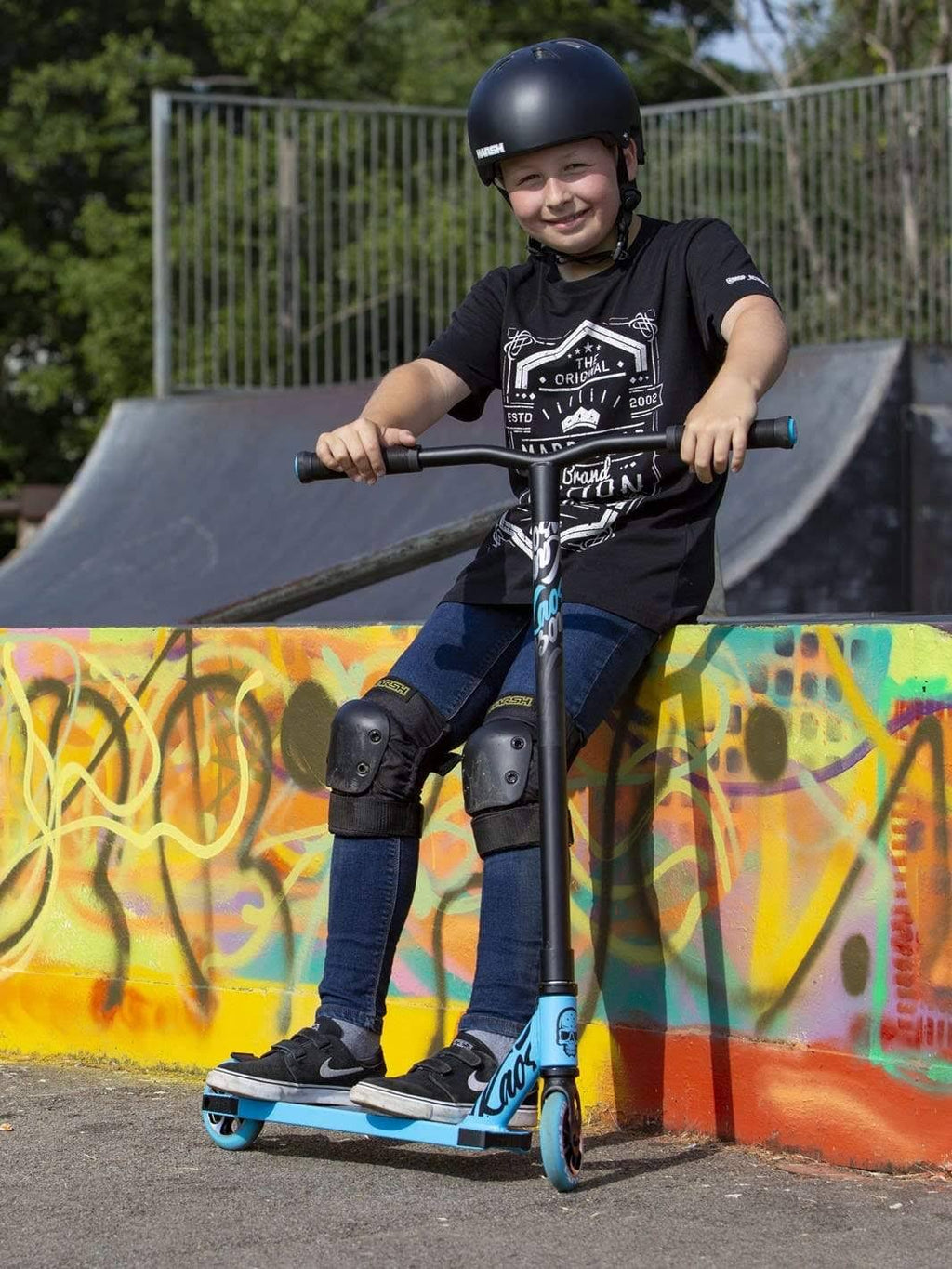 Black Red Stunt Scooter M417462