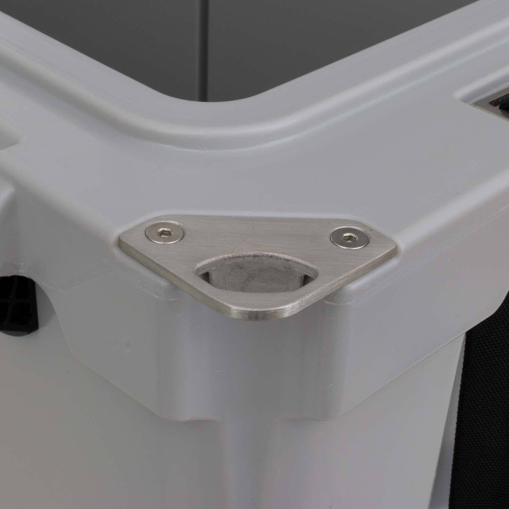 75 Quart Insulated Rotomolded Cooler Grey F2250