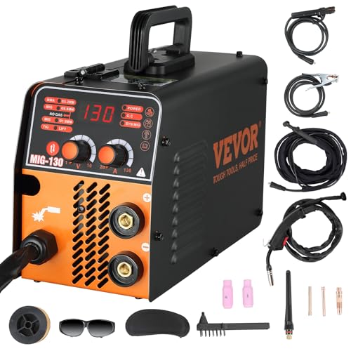 130A 3 in 1 MIG/MMA/LIFT TIG Flux Core Welder N4053