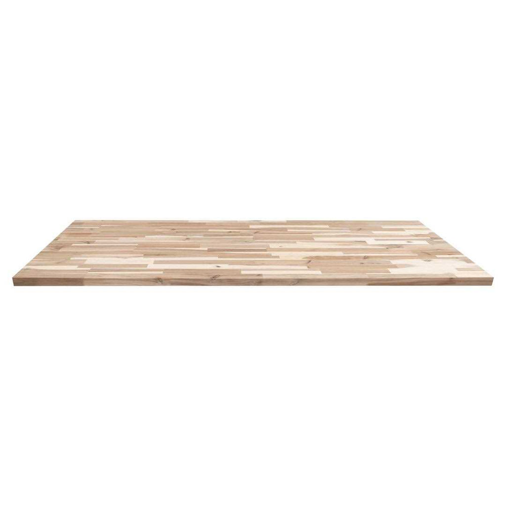 Acacia 6 Ft. L X 25 In. W X 1.5 In. T Unfinished Butcher Block Countertop With Eased Edge O246