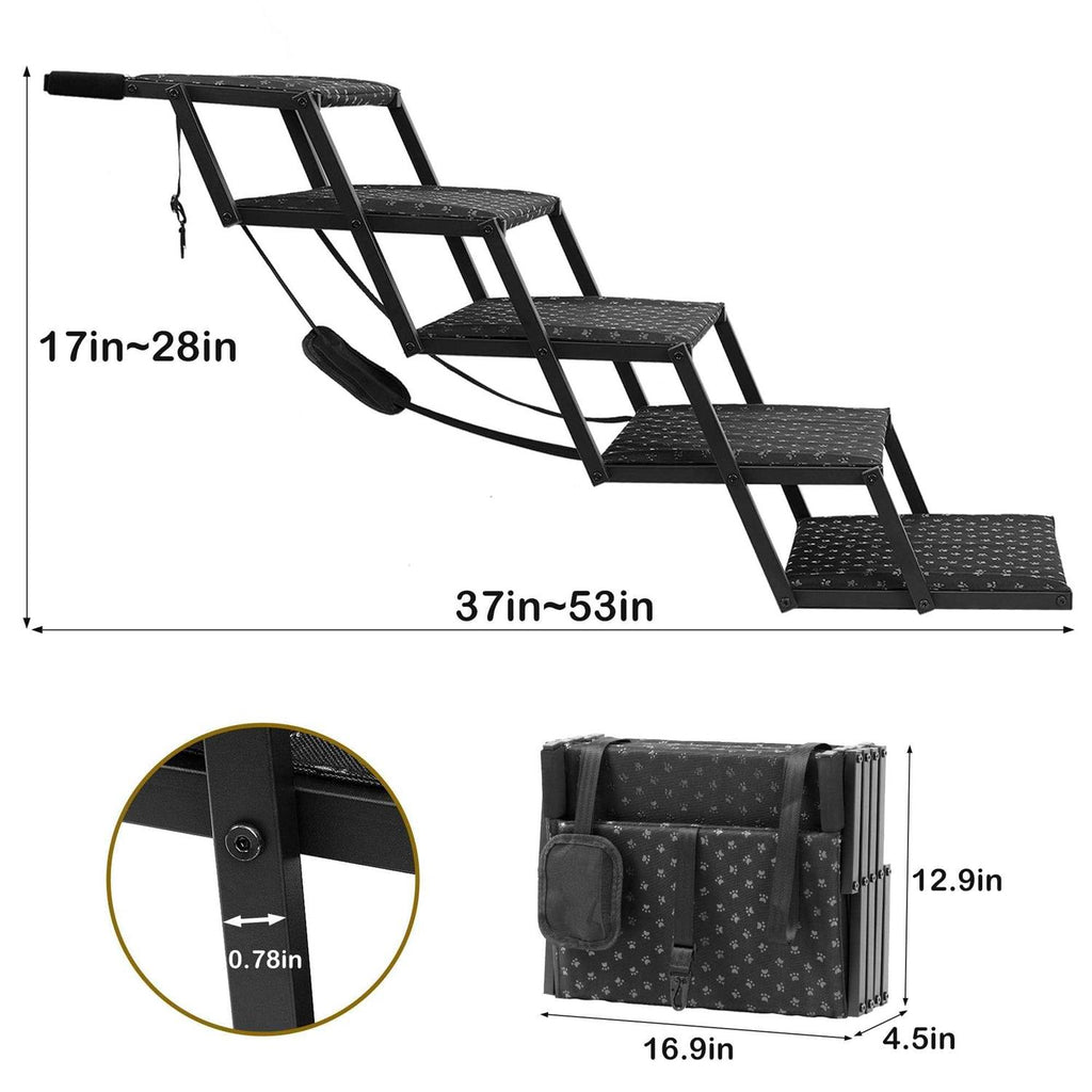 Foldable Dog Ramp with Non Slip Surface A206258