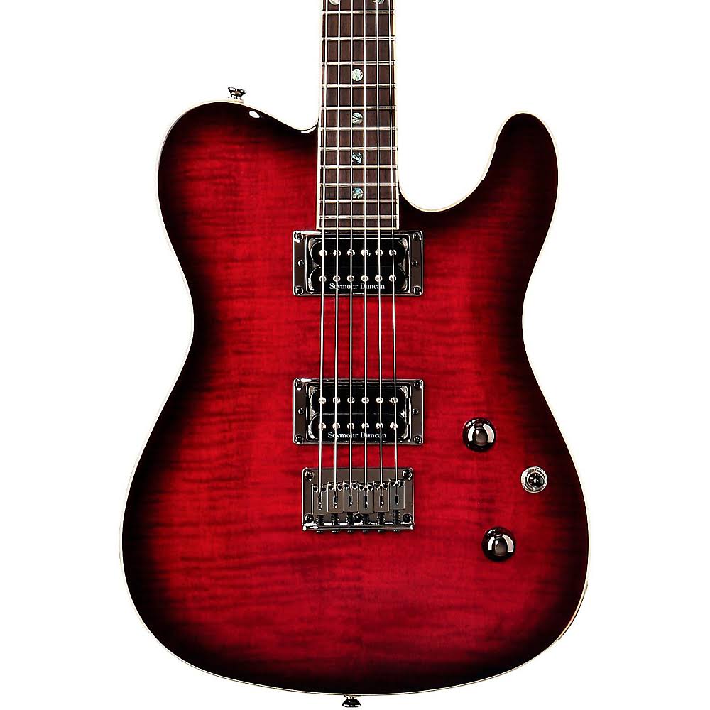Black Cherry Electric Guitar U6771