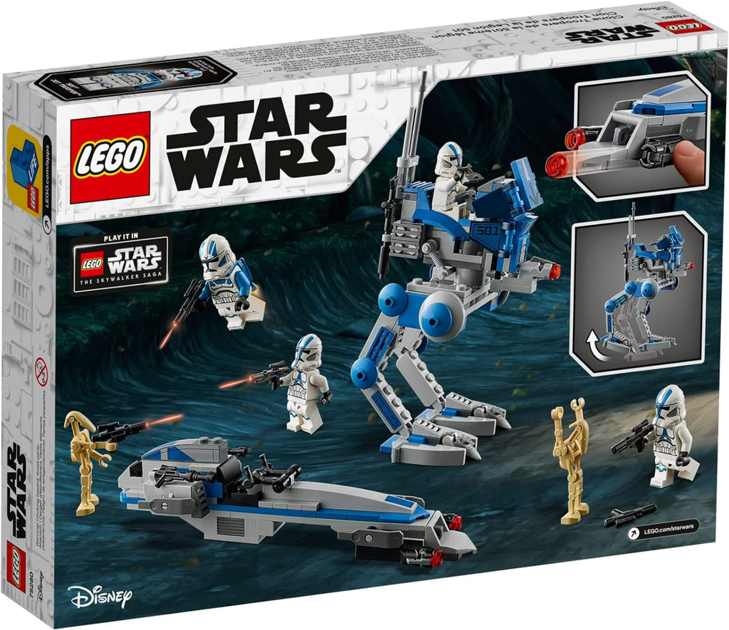 LEGO Star Wars 501st Legion Clone Troopers Building Kit (285 Pieces) C566