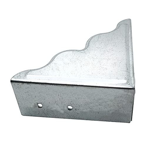 8 Pcs Antique Silver Metal Furniture Corner Protectors T601