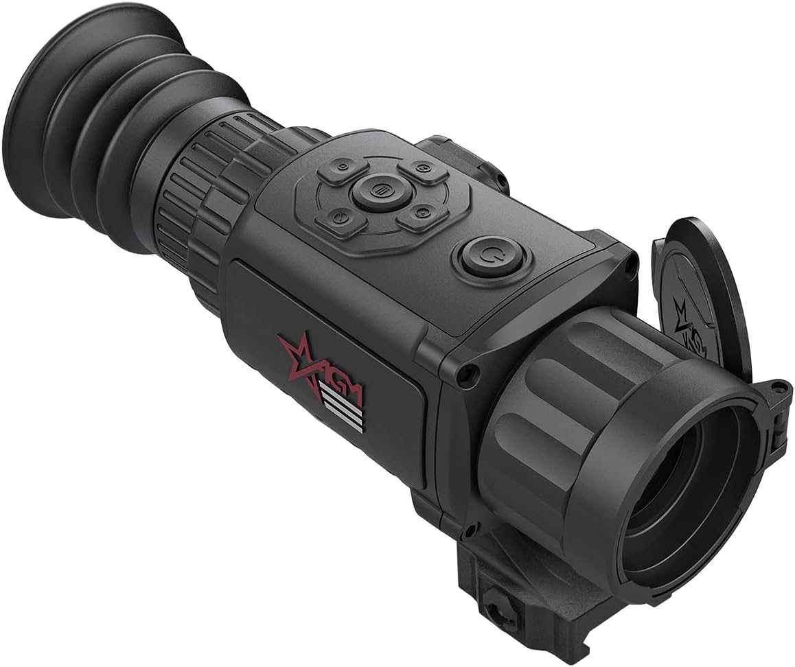 Black Thermal Imaging Rifle Scope 256x192 19 mm Lens W285