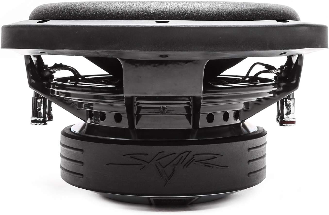 8 600W Dual 2 Ohm Shallow Mount Car Subwoofer M17047