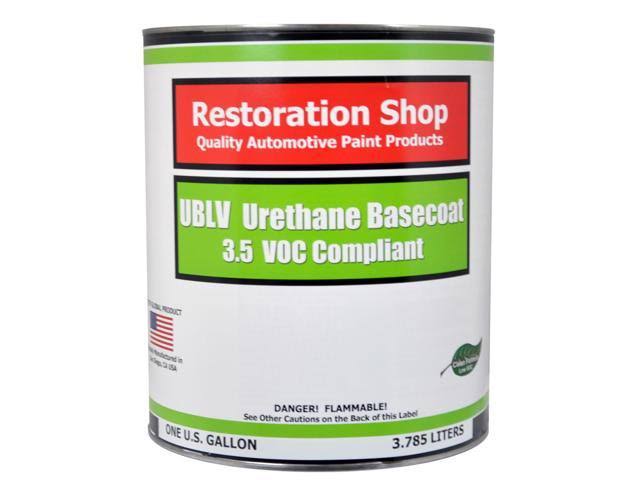 Silver Blue Metallic 1 Gallon Low VOC Urethane Basecoat Car Auto Body Paint G7074