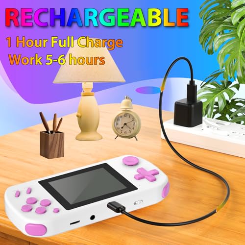 218 Video Games Portable Handheld Gaming Player (Blue) T91703