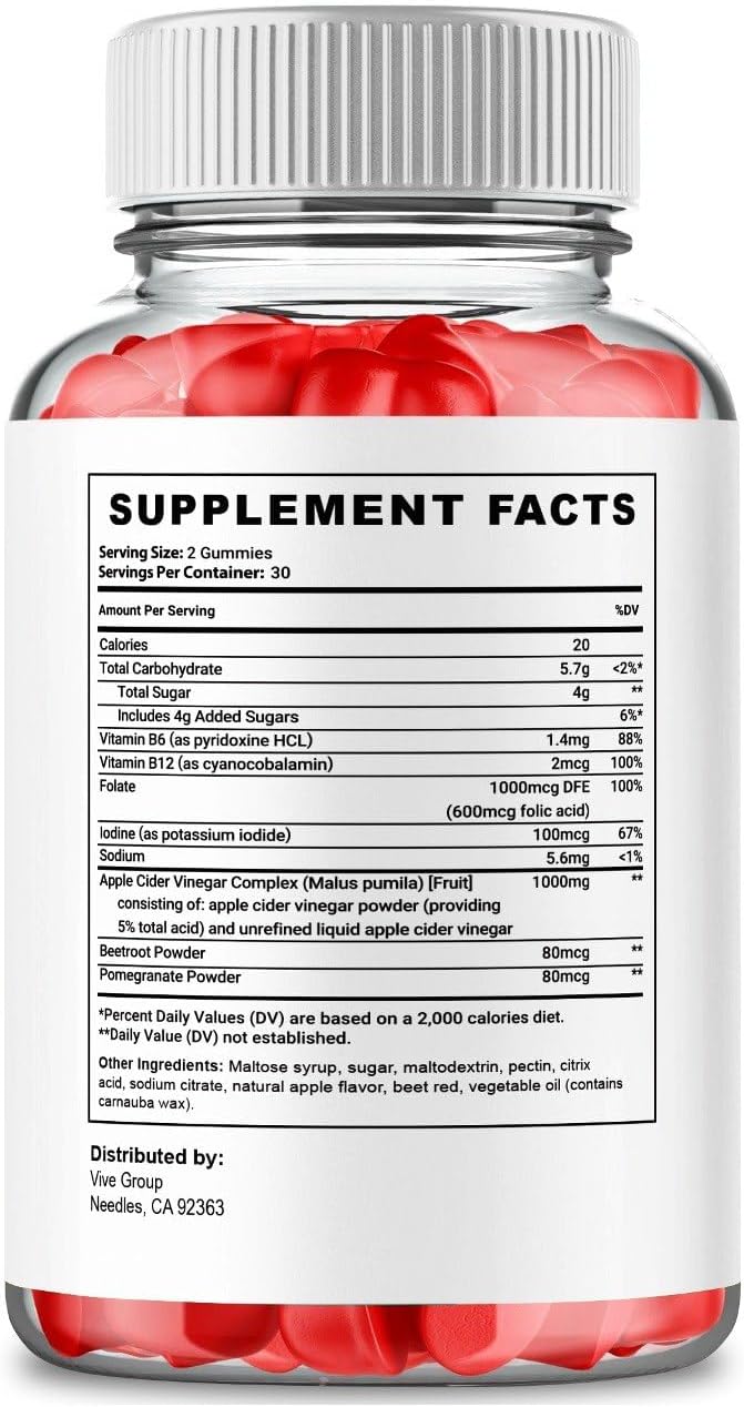 Apple Cider Vinegar Gummy (2 Pack) X9563