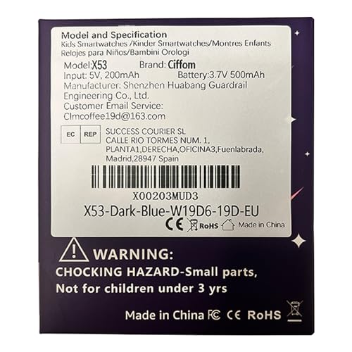 Smart Watch with 24 Games Video Camera Music Alarm (Purple) X3161