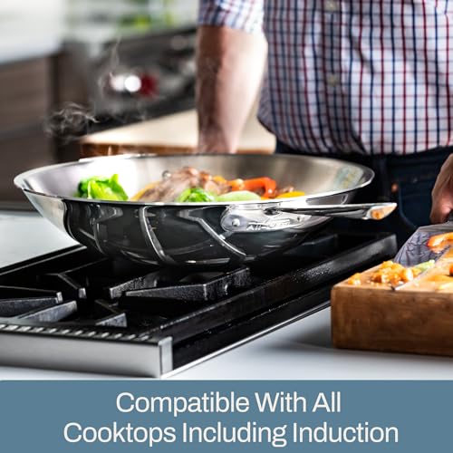 Stainless Steel 14-Inch Wok Y364