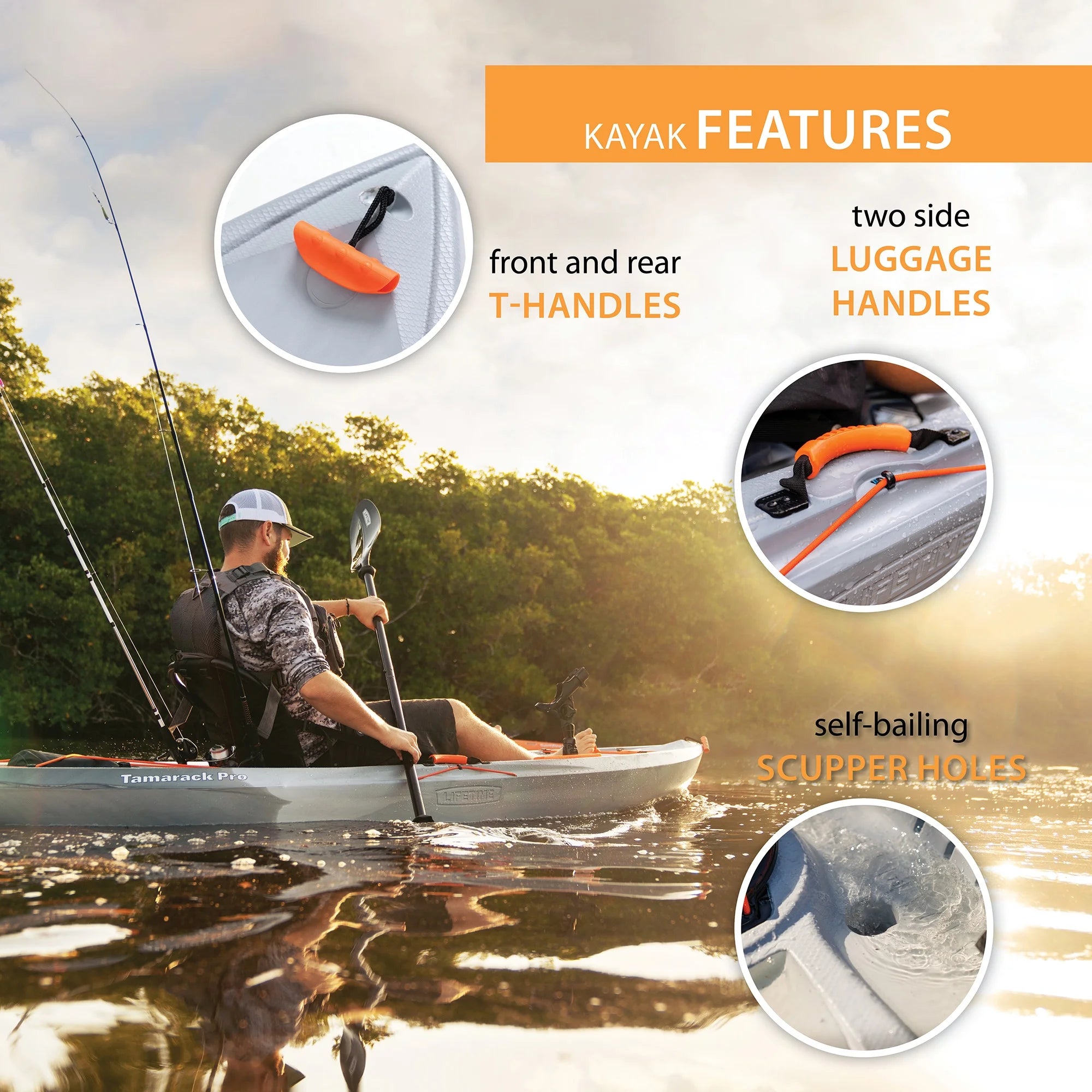 123 inch Sit-on-Top Kayak N402