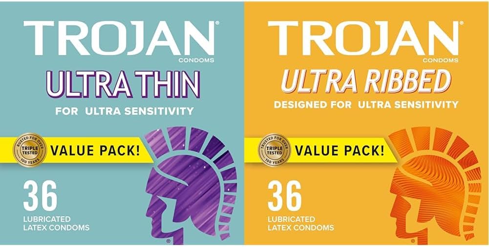 Ultra Thin Lubricated Condoms, 36 Count Y668